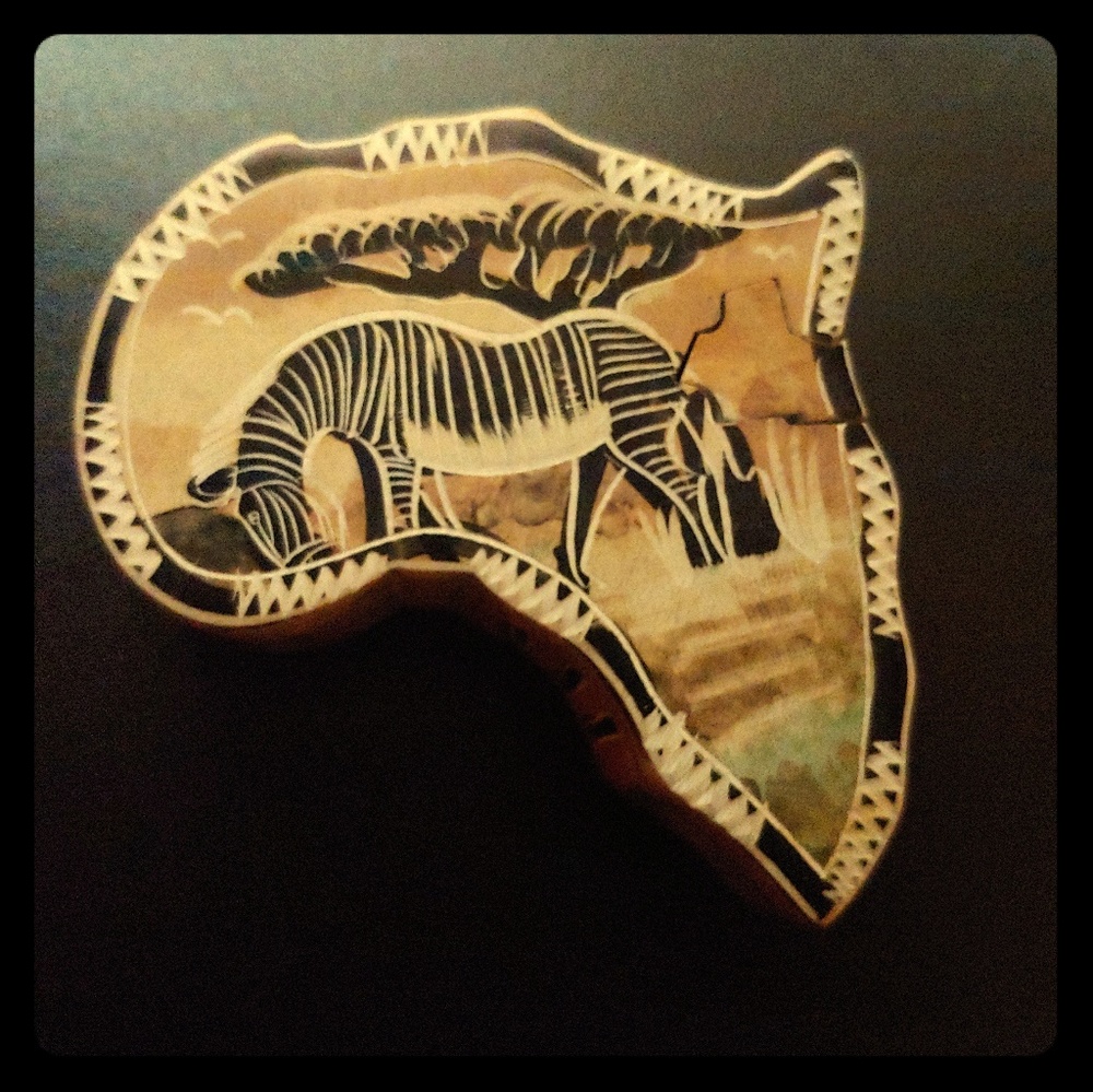 Trinket Box From Africa